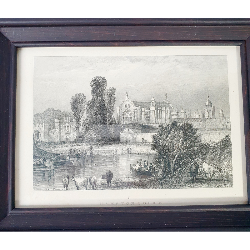 Gravure Hampton Court Middlesex